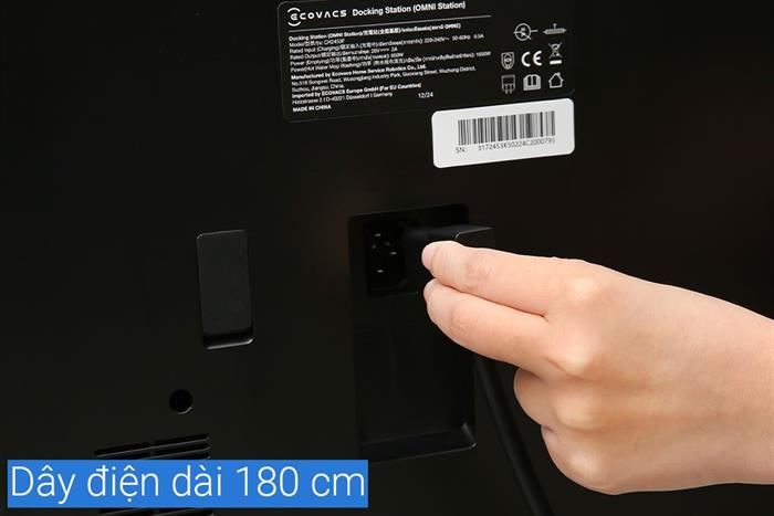 Robot hút bụi lau nhà Ecovacs X8 Pro Omni